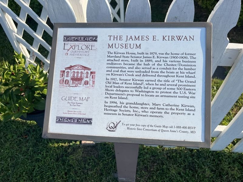 The James E. Kirwan Museum Marker image. Click for full size.