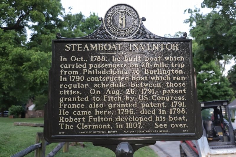 Steamboat Inventor Marker image. Click for full size.