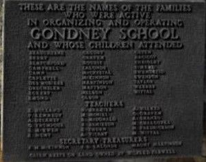 Gondney School District 3781 Marker image, Touch for more information