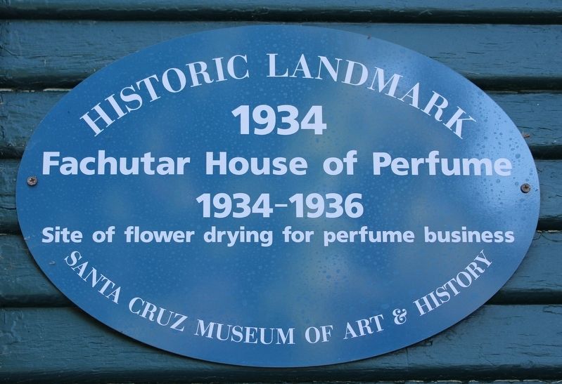 Fachutar House of Perfume Marker image. Click for full size.