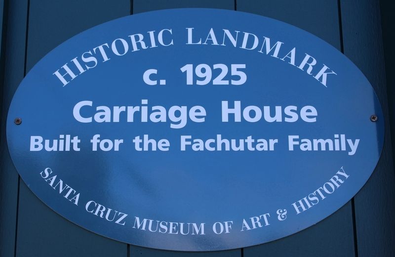 Carriage House Marker. Click for full size. Carriage House Marker image. Click for full size.