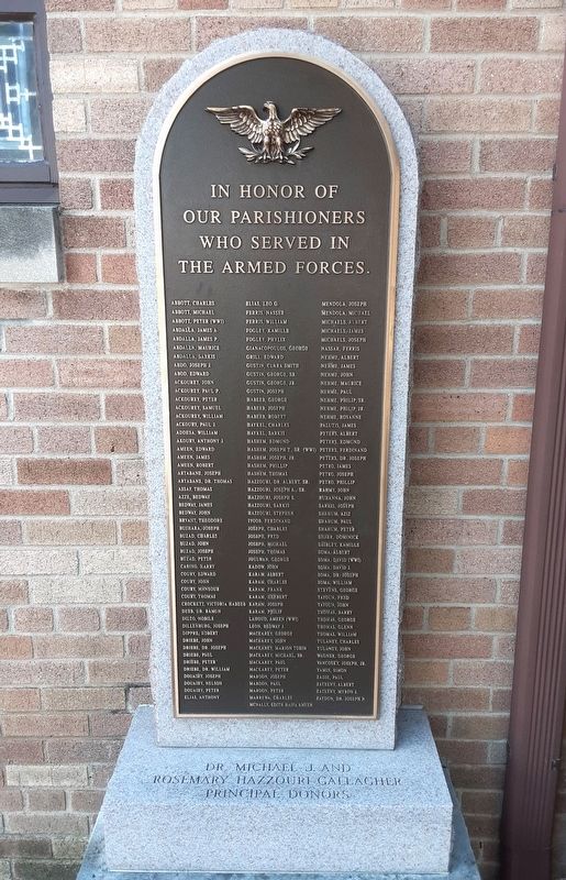 St Ann's Maronite Parish War Memorial image. Click for full size.