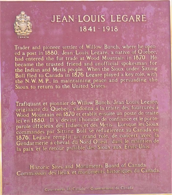 Jean-Louis Lgar Marker image. Click for full size.