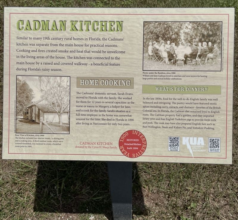 Cadman Kitchen Marker image. Click for full size.