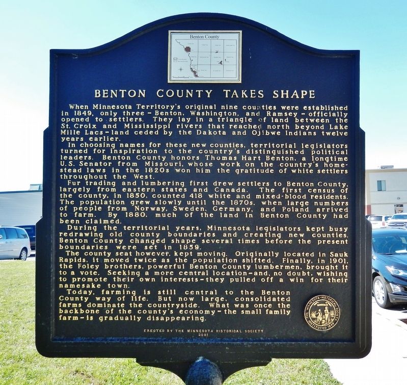 Benton County Takes Shape image. Click for full size.
