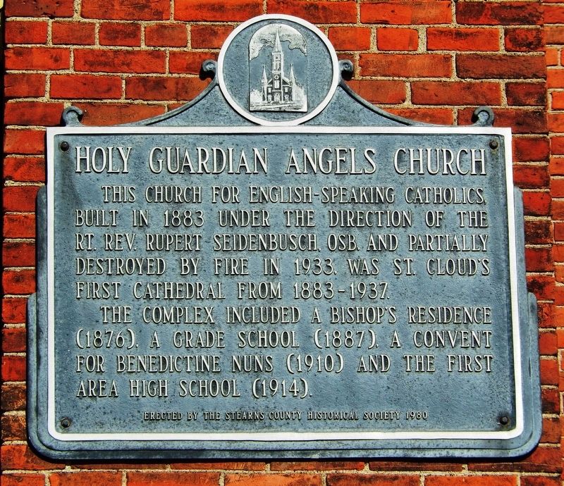 Holy Guardian Angels Church Marker image. Click for full size.