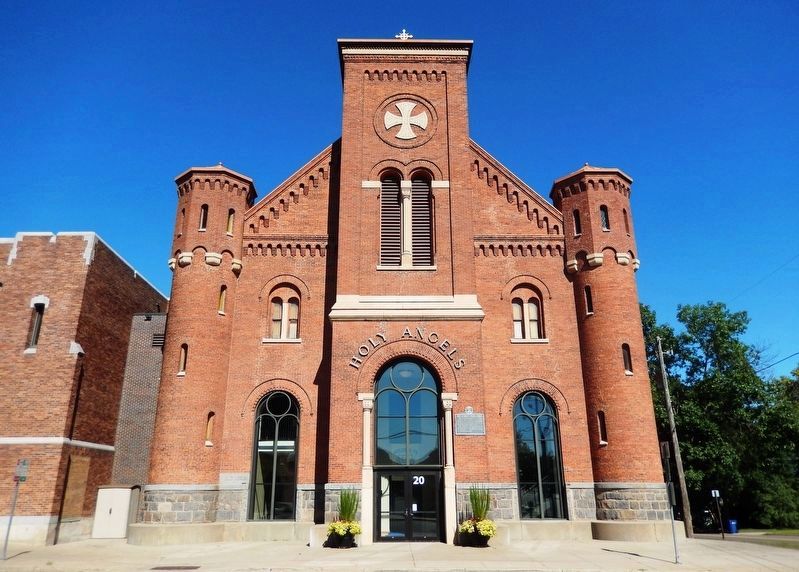 Holy Guardian Angels Church (<i>south/front elevation</i>) image. Click for full size.