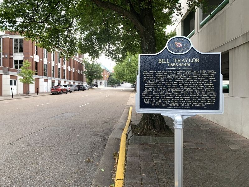 Bill Traylor Marker image. Click for full size.