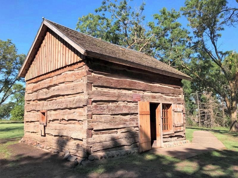 Luce Historic Cabin. Click for full size. Luce Historic Cabin image. Click for full size.