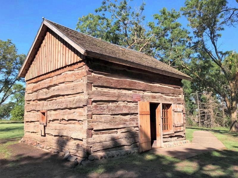 Luce Historic Cabin image. Click for full size.