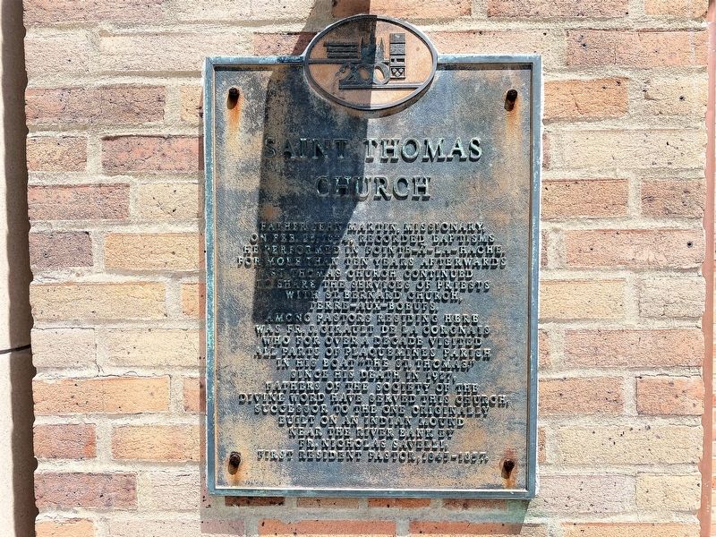 St. Thomas Church Marker image. Click for full size.