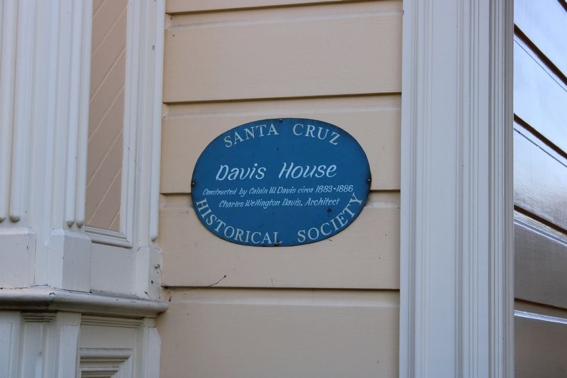 Davis House Marker image. Click for full size.