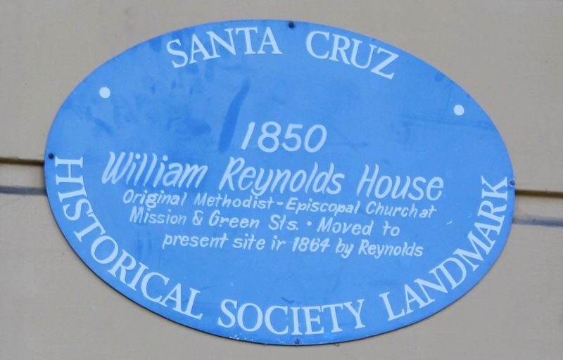 William Reynolds House Marker image. Click for full size.