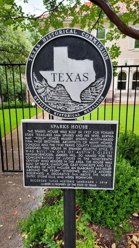 Sparks House Marker image. Click for full size.