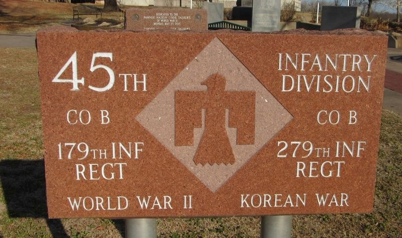 45th Infantry Division Marker image. Click for full size.