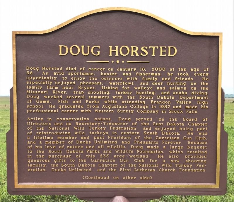 Doug Horsted Marker image. Click for full size.