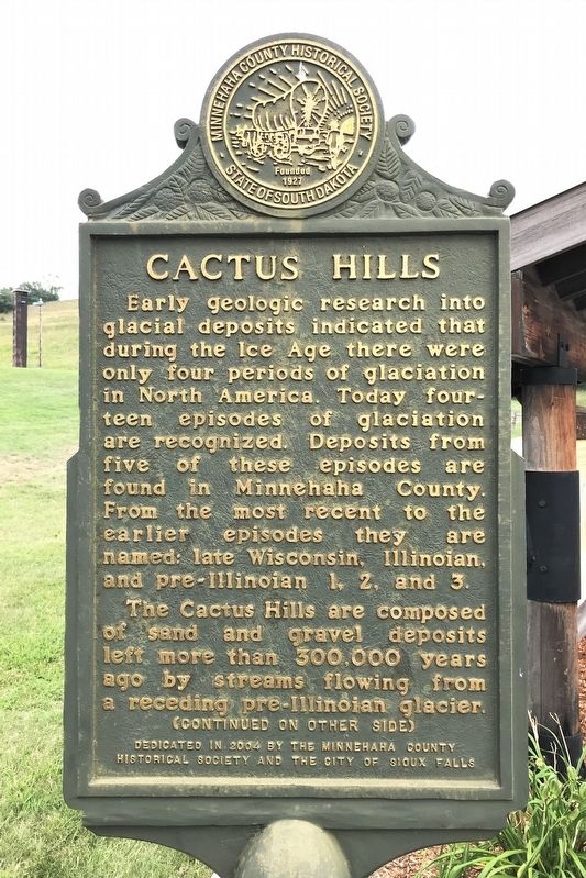 Cactus Hills Marker image. Click for full size.