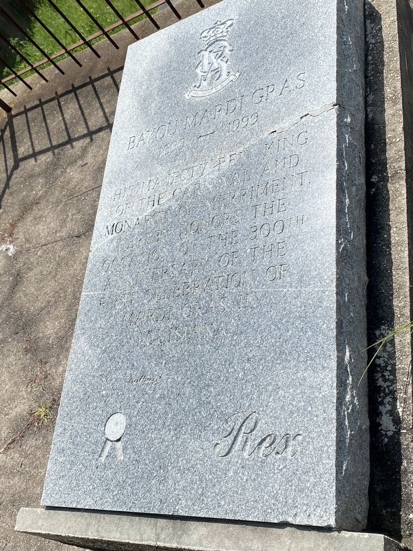Bayou Mardi Gras Marker. Click for full size. Bayou Mardi Gras Marker image. Click for full size.
