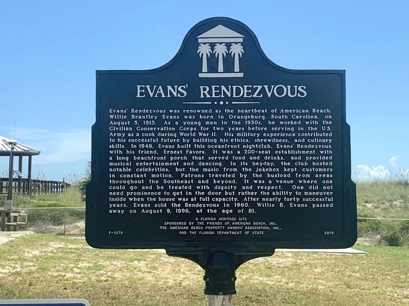 Evans' Rendezvous Marker image. Click for full size.