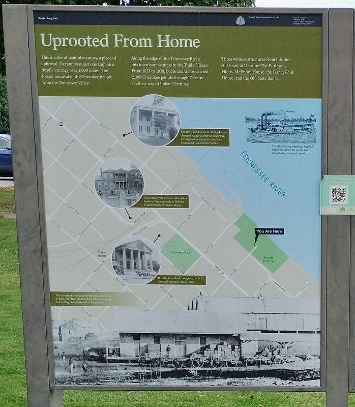 Uprooted From Home Marker image. Click for full size.