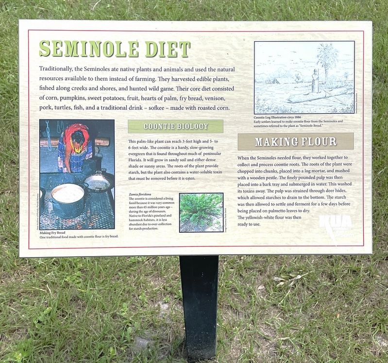 Seminole Diet Marker image. Click for full size.