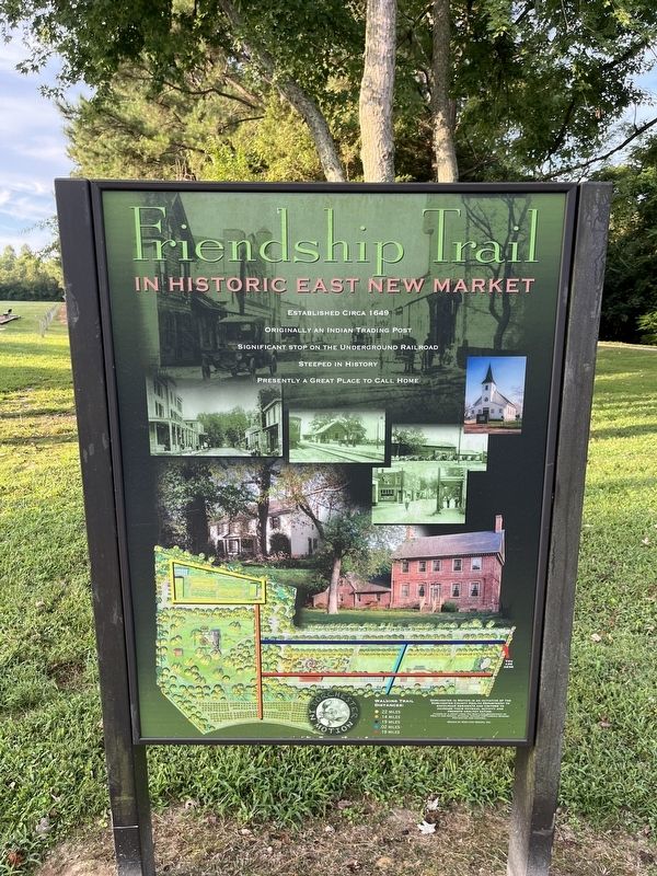 Friendship Trail Marker image. Click for full size.