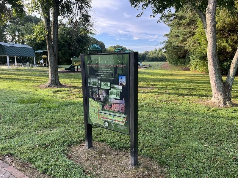 Friendship Trail Marker. Click for full size. Friendship Trail Marker image. Click for full size.
