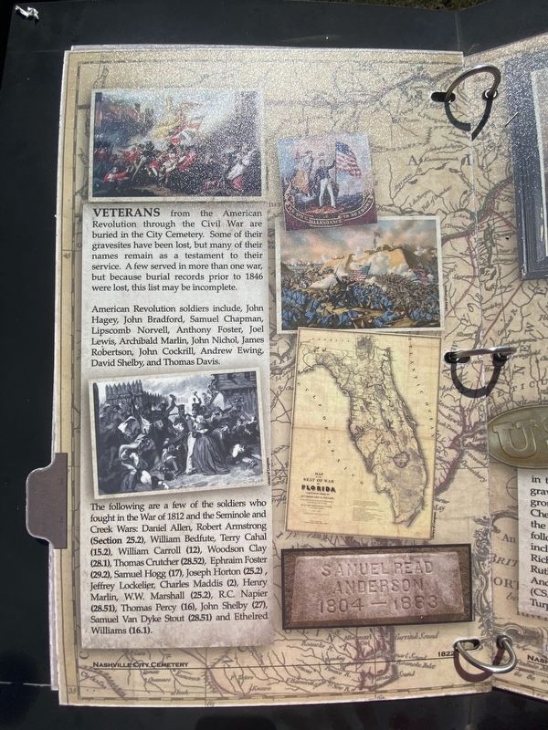 A Community of Citizens and Soldiers Marker image. Click for full size.