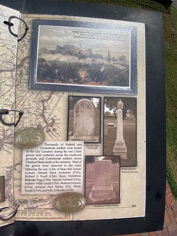 A Community of Citizens and Soldiers Marker image. Click for full size.