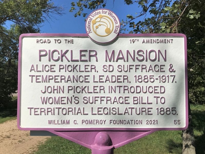 Pickler Mansion Marker image. Click for full size.