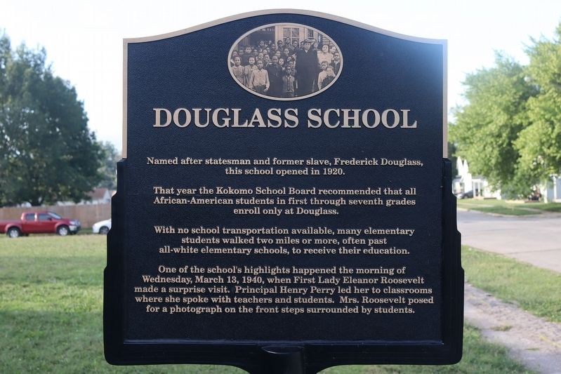 Douglass School Marker image. Click for full size.