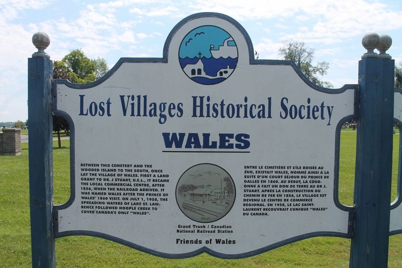Lost Villages Historical Society Marker image. Click for full size.