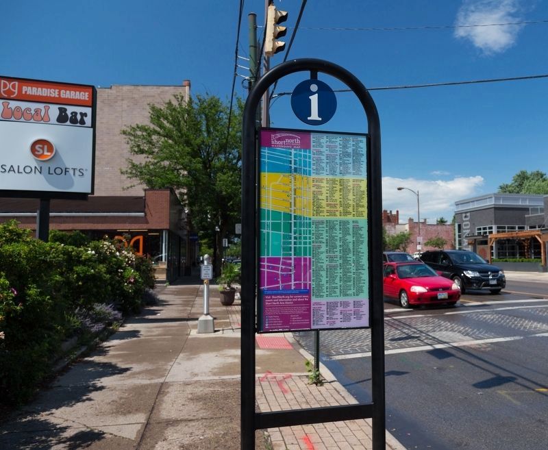Reverse of the Elijah Pierce Information Kiosk image. Click for full size.