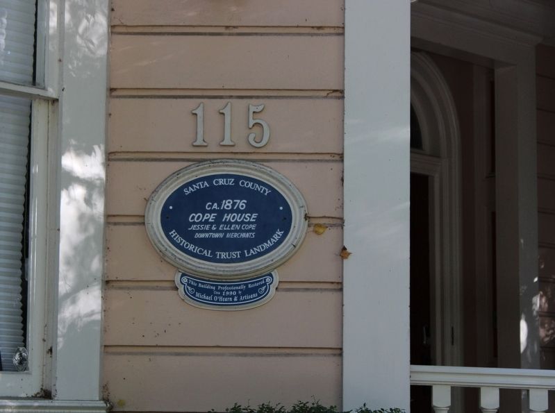 Cope House Marker image. Click for full size.