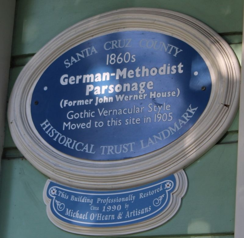 German-Methodist Parsonage Marker. Click for full size. German-Methodist Parsonage Marker image. Click for full size.