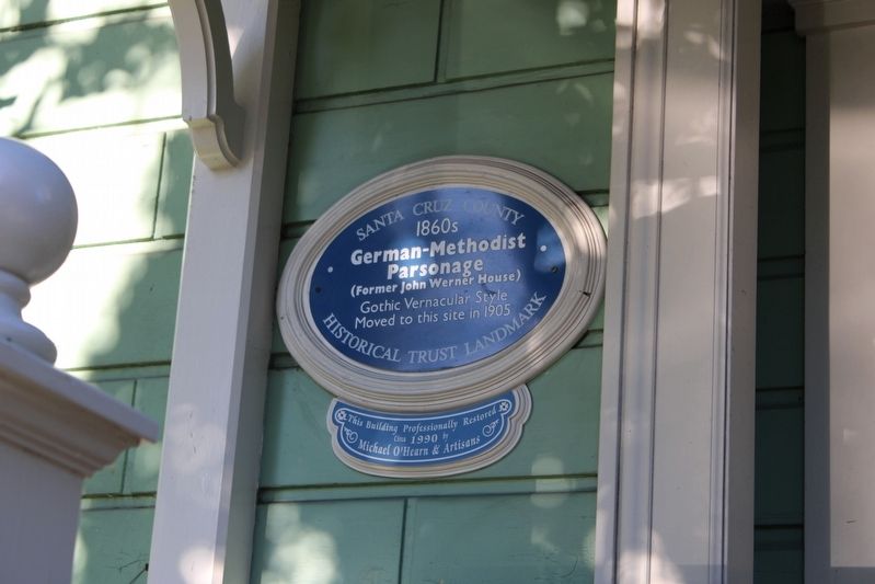 German-Methodist Parsonage Marker. Click for full size. German-Methodist Parsonage Marker image. Click for full size.