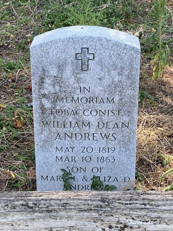 Rev. Mark Lyell Locke Andrews Marker image. Click for full size.