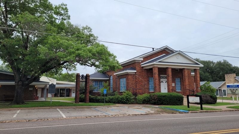 The view of the United Methodist Church of Lexington and Marker from across the street. Click for full size. The view of the United Methodist Church of Lexington and Marker from across the street image. Click for full size.