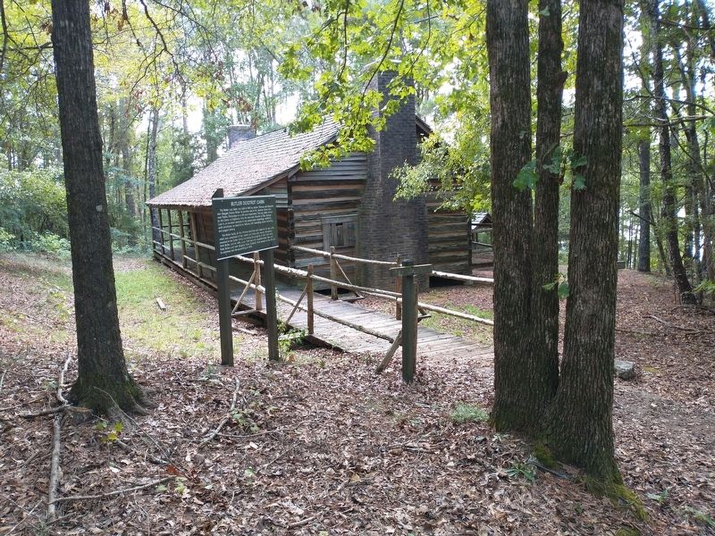 Butler Dogtrot Cabin Marker. Click for full size. Butler Dogtrot Cabin Marker image. Click for full size.