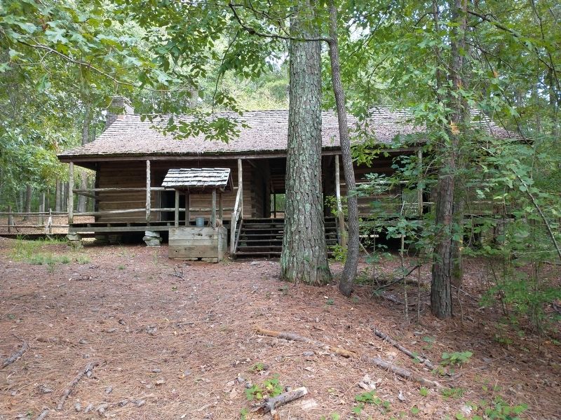 Butler Dogtrot Cabin (Back). Click for full size. Butler Dogtrot Cabin (Back) image. Click for full size.
