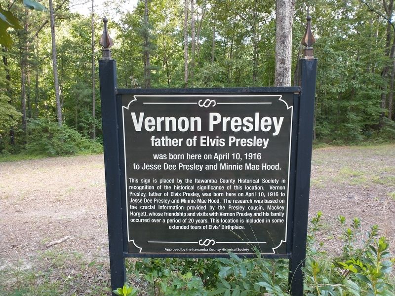 Vernon Presley Marker image. Click for full size.