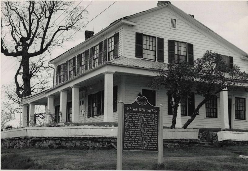 The Walker Tavern Marker. Click for full size. The Walker Tavern Marker image. Click for full size.