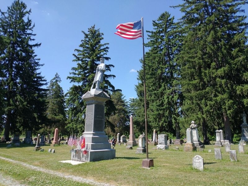 Civil War Veterans Memorial image. Click for full size.