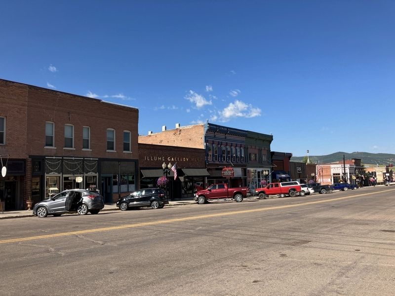 East Broadway Street, Philipsburg. Click for full size. East Broadway Street, Philipsburg image. Click for full size.
