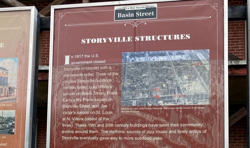 Storyville Structures Marker image. Click for full size.