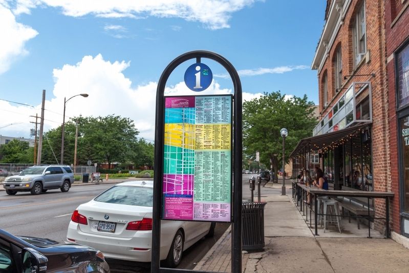 Emerson Burkhart Information Kiosk. Click for full size. Emerson Burkhart Information Kiosk image. Click for full size.