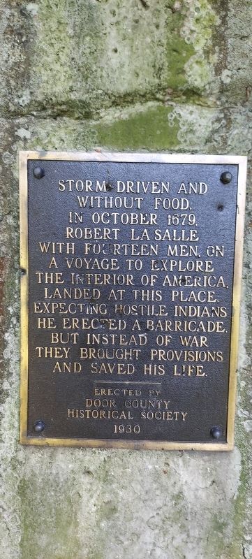 LaSalle Landing Marker image. Click for full size.