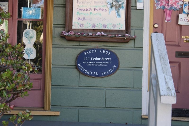 411 Cedar Street Marker image. Click for full size.