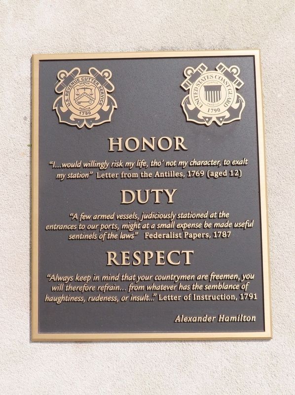Honor Duty Respect Marker image. Click for full size.