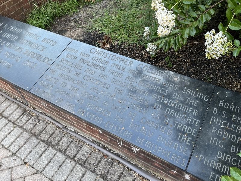 Christopher Columbus Marker image. Click for full size.